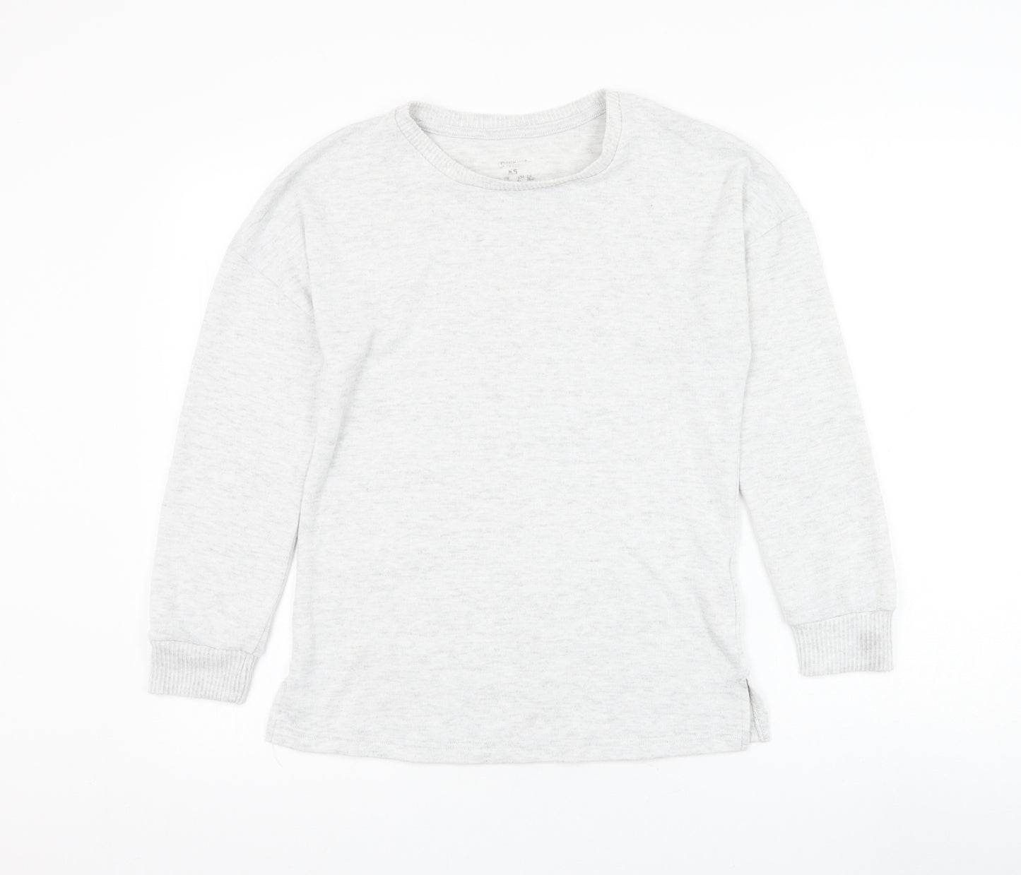 Primark Womens Grey Round Neck Polyester Pullover Jumper Size 6