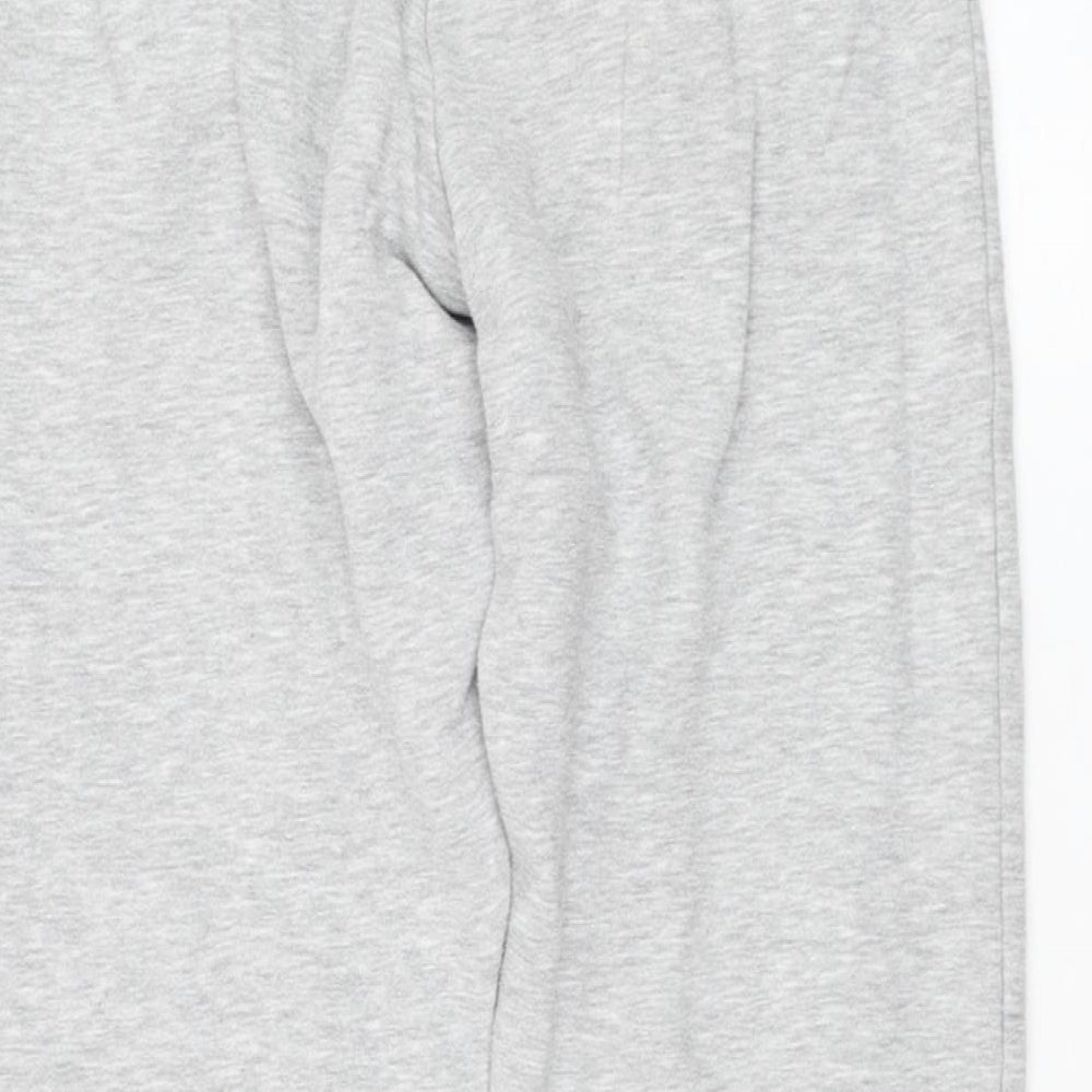 Matalan Girls Grey Polyester Jogger Trousers Size 11 Years Regular Pullover