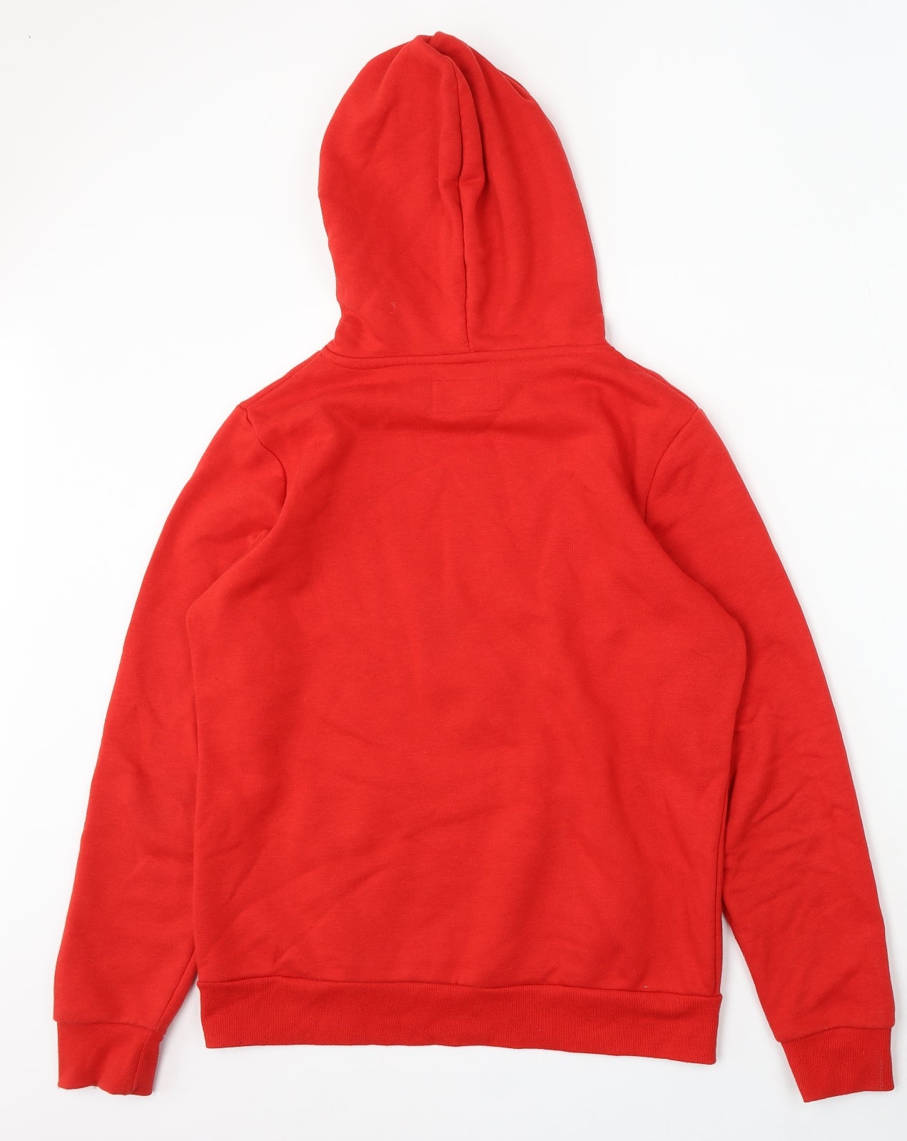 Primark Womens Red Polyester Pullover Hoodie Size M