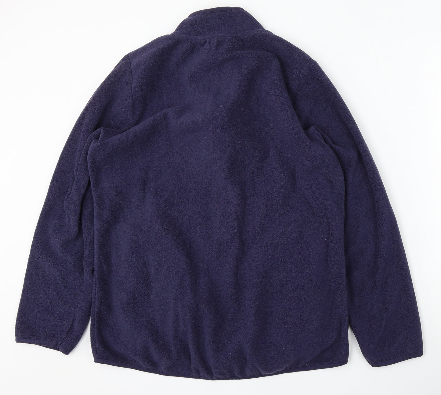 Bonmarché Womens Blue Polyester Full Zip Sweatshirt Size 16 Zip