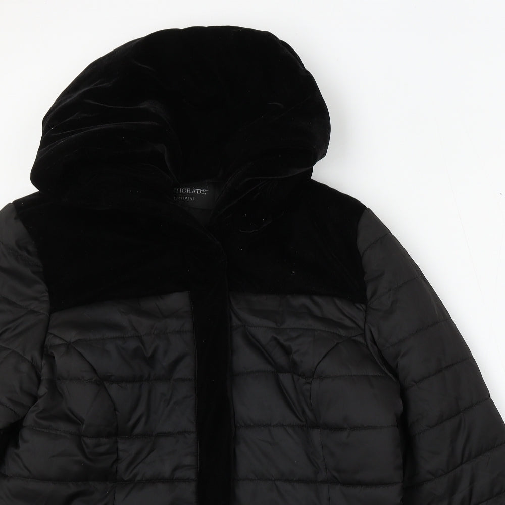 Centigrade Womens Black Jacket Coat Size L