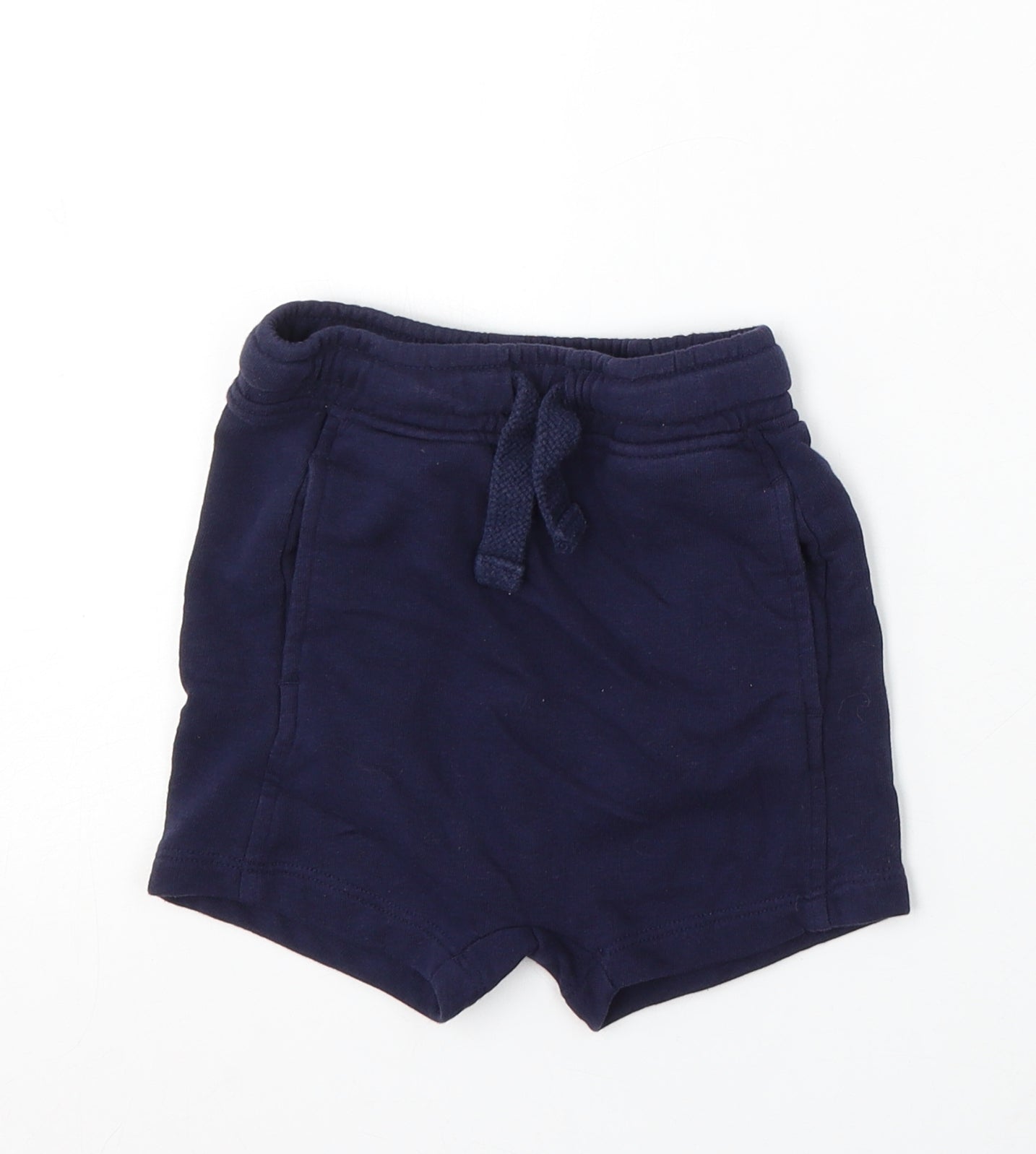 George Boys Blue Cotton Sweat Shorts Size 2-3 Years Regular