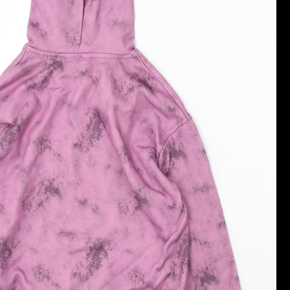 Matalan Girls Purple Polyester Pullover Hoodie Size 11 Years - Be Sassy