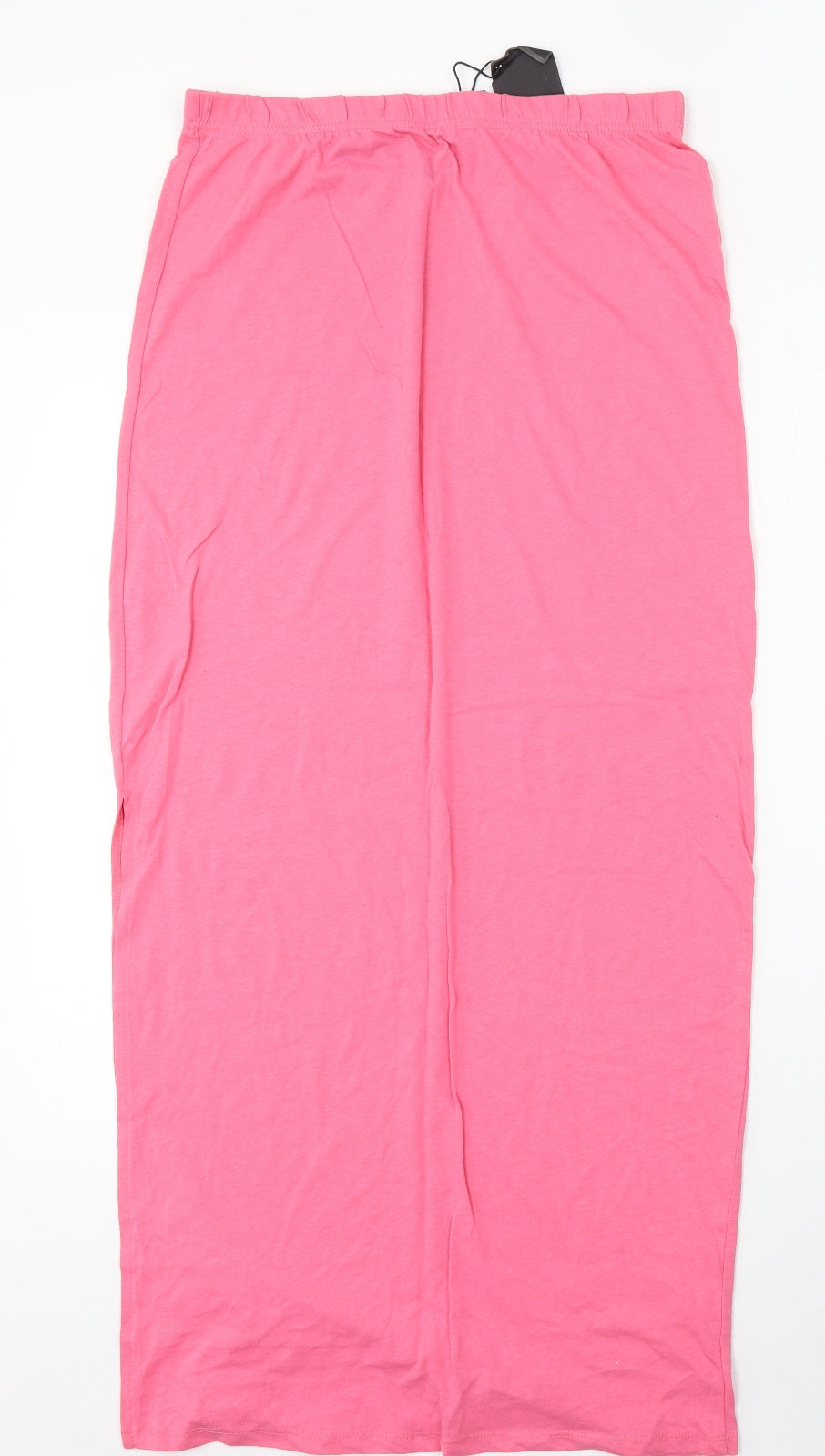 Only Essentials Womens Pink Polyester Straight & Pencil Skirt Size L
