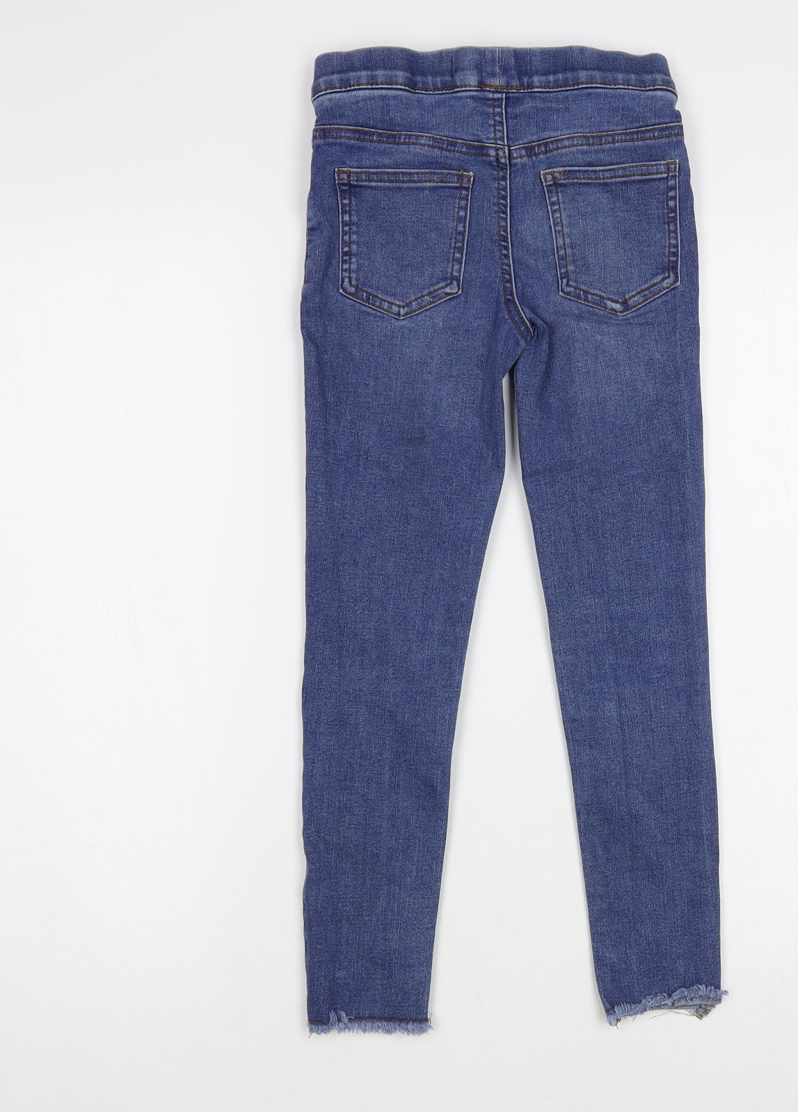 Denim Co. Girls Blue Cotton Jegging Jeans Size 8-9 Years Regular