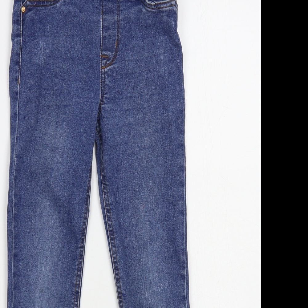 Denim Co. Girls Blue Cotton Jegging Jeans Size 8-9 Years Regular
