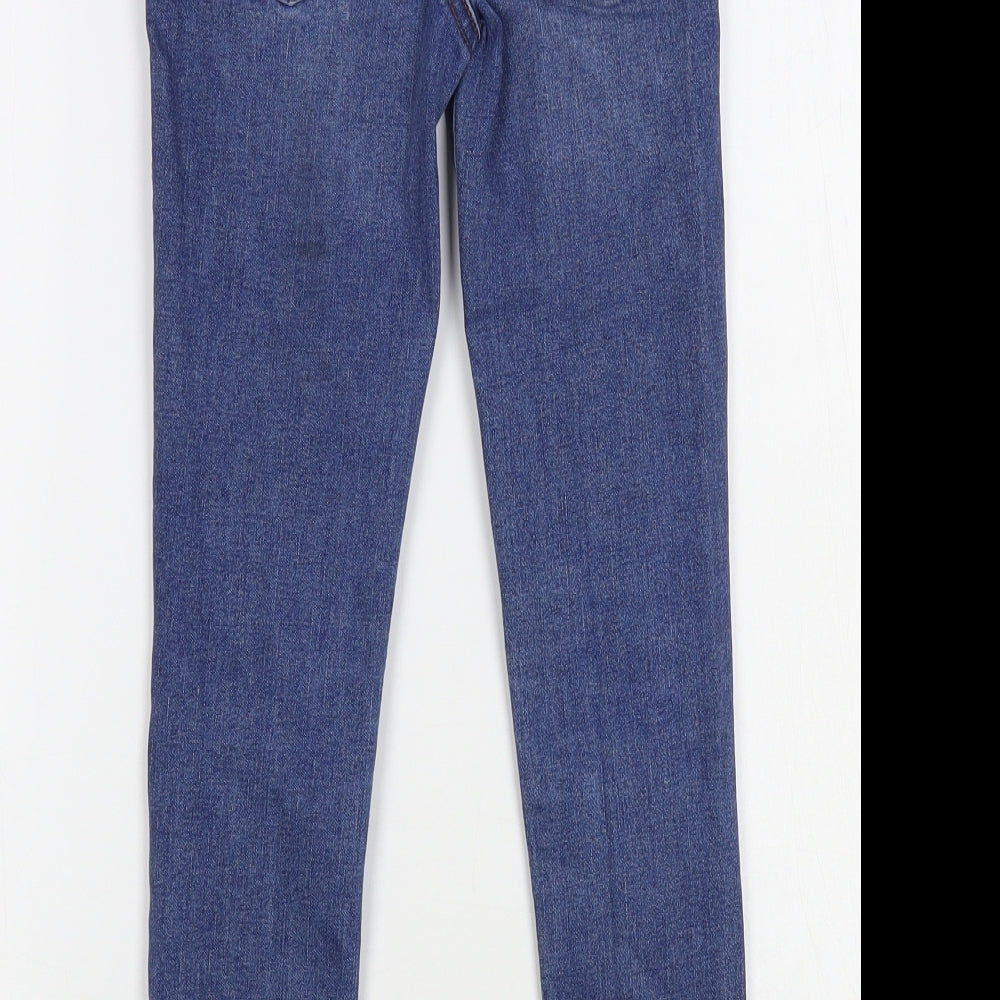 Denim Co. Girls Blue Cotton Jegging Jeans Size 8-9 Years Regular