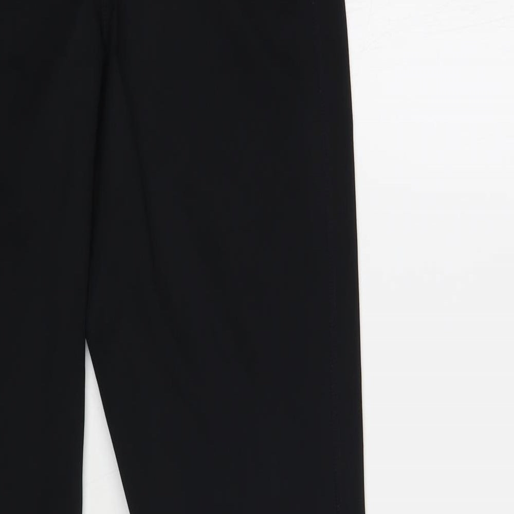 Nike Womens Black Polyester Compression Leggings Size L L29 in Regular