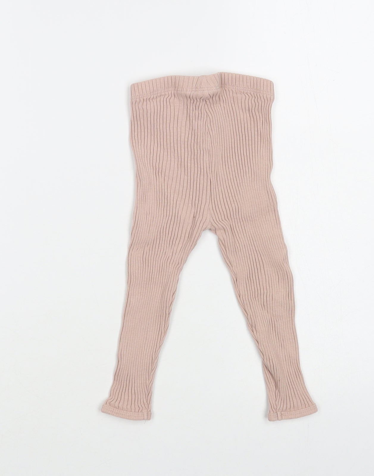 Zara Baby Pink Cotton Jogger Leggings Size 18-24 Months