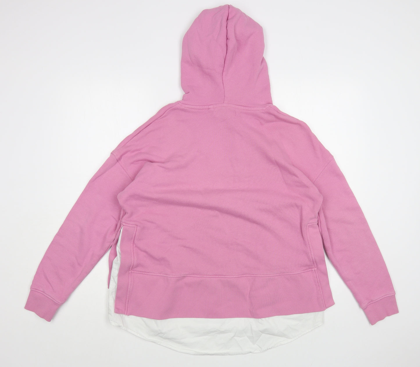 NEXT Womens Pink Cotton Pullover Hoodie Size M Pullover - Paris