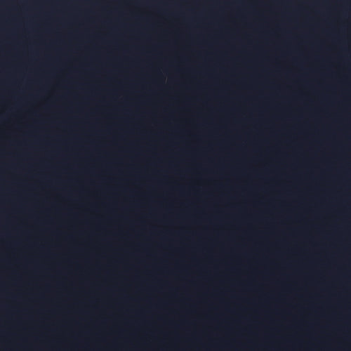 Pretty Green Mens Blue Cotton Polo Size L Collared Pullover