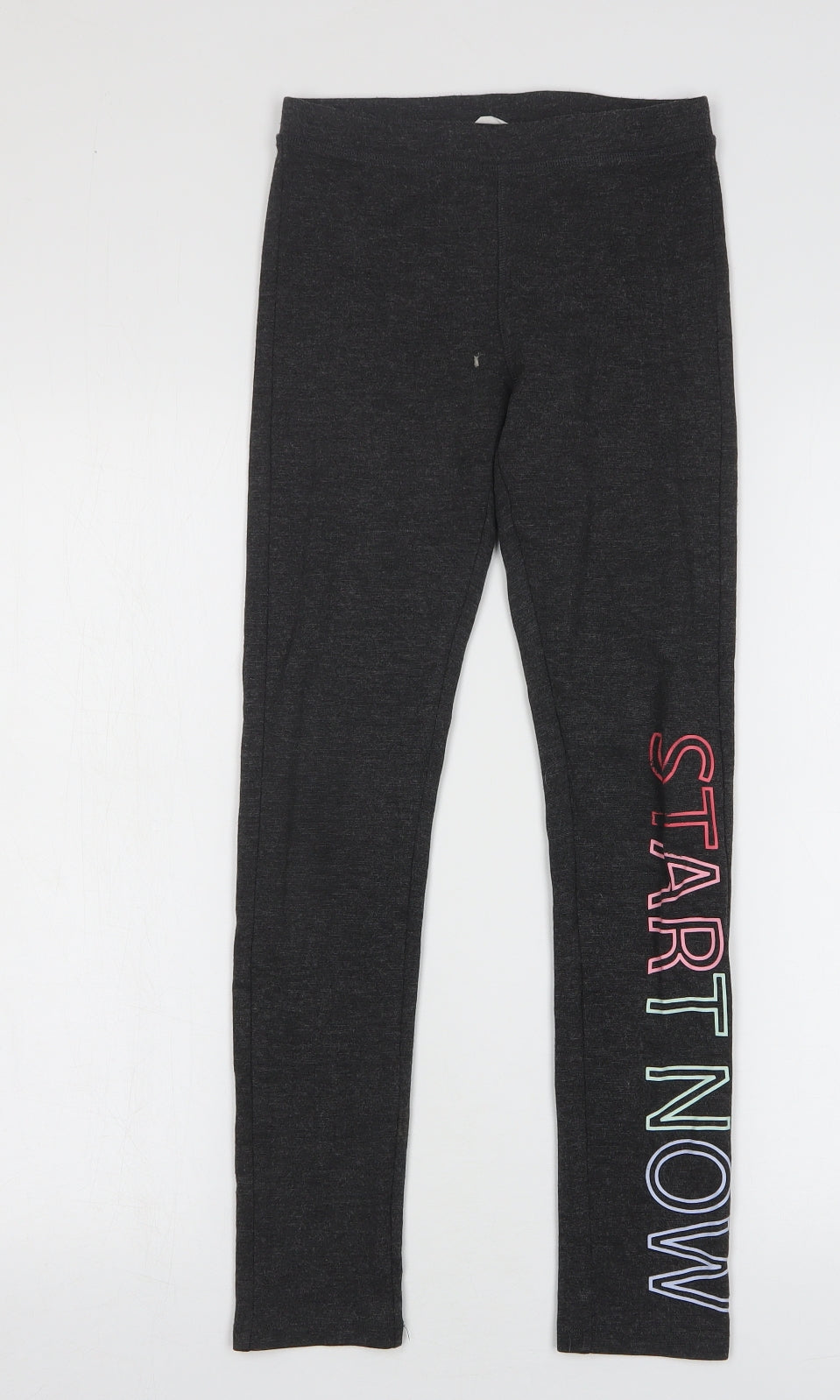 H&M Girls Grey Viscose Sweatpants Trousers Size 12 Years Regular - Start Now