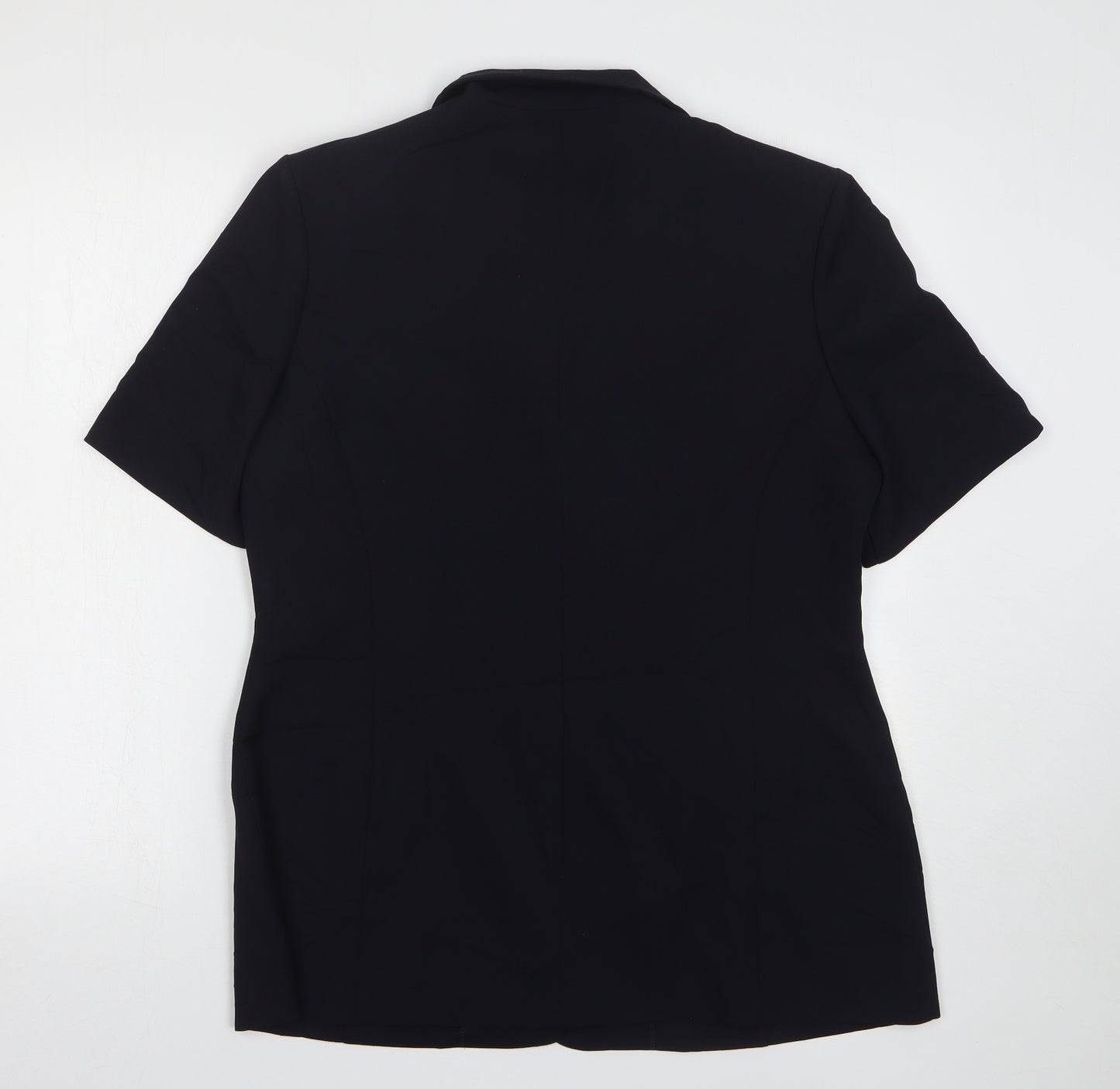 Atmosphere Womens Black Polyester Jacket Blazer Size 16