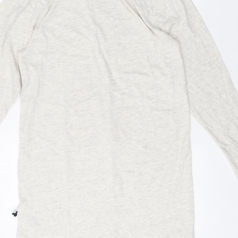 Marks and Spencer Womens Ivory Solid Cotton Top Dress Size 6 - Mickey Mouse