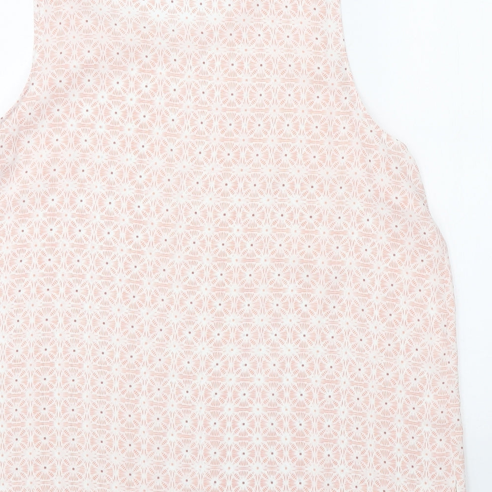 Primark Womens Multicoloured Geometric Polyester Camisole Tank Size 20 Scoop Neck