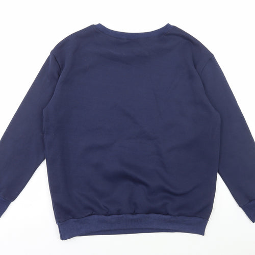 SheIn Womens Blue Polyester Pullover Sweatshirt Size M Pullover - North Shore Hawaii