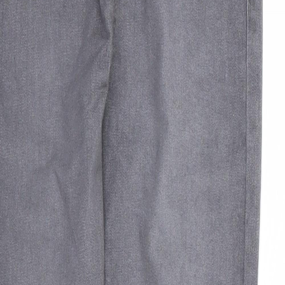 F&F Girls Grey Cotton Jegging Jeans Size 8-9 Years Regular Pullover