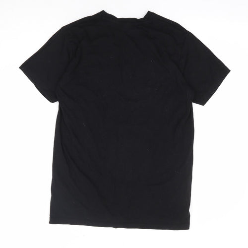 B&C Womens Black 100% Cotton Basic T-Shirt Size S Crew Neck - The Maids