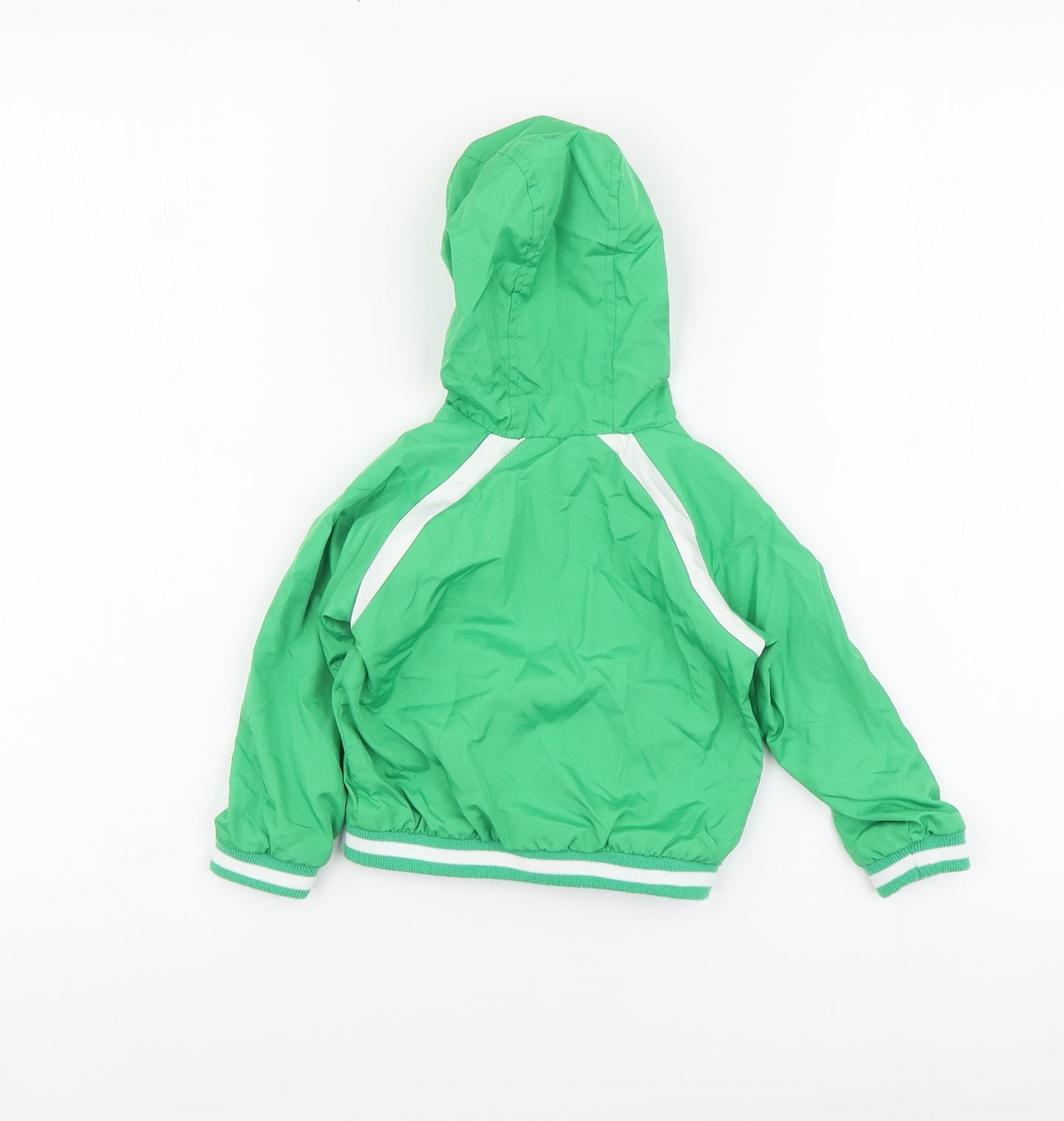 F&F Boys Green Jacket Size 9-12 Months Zip