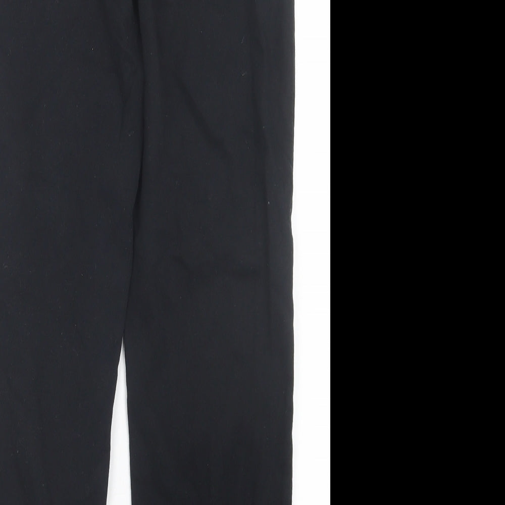 Sketchers Boys Black Cotton Jogger Trousers Size 12-13 Years Regular Tie