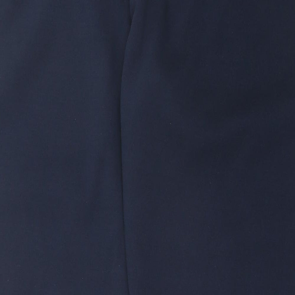 George Mens Blue Cotton Jogger Trousers Size 3XL L31 in Regular Drawstring