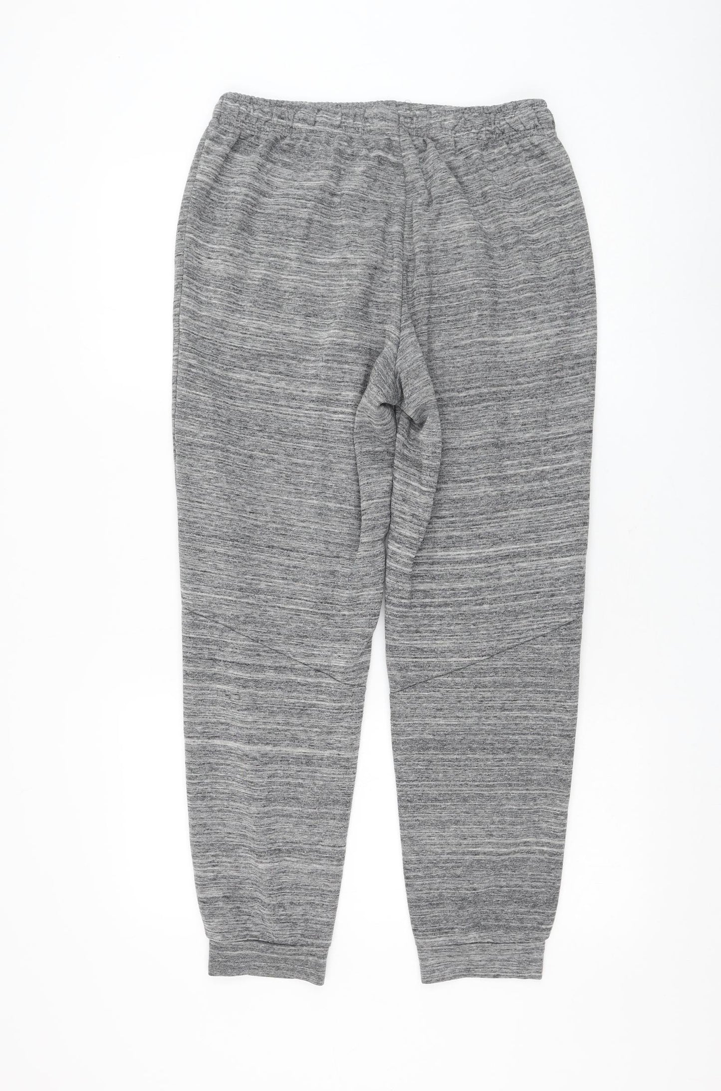 Matalan Mens Grey Polyester Jogger Trousers Size M L27 in Regular Drawstring