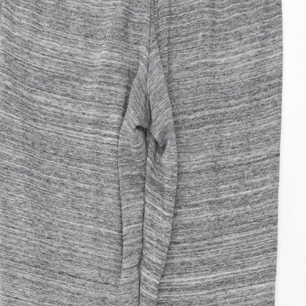 Matalan Mens Grey Polyester Jogger Trousers Size M L27 in Regular Drawstring
