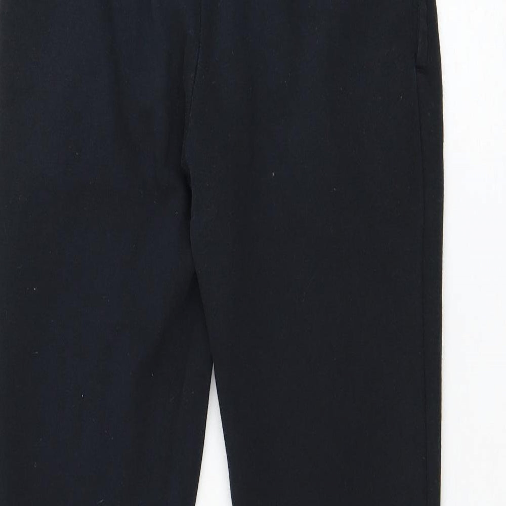 Dunnes Stores Boys White Cotton Jogger Trousers Size 8 Years Regular Drawstring