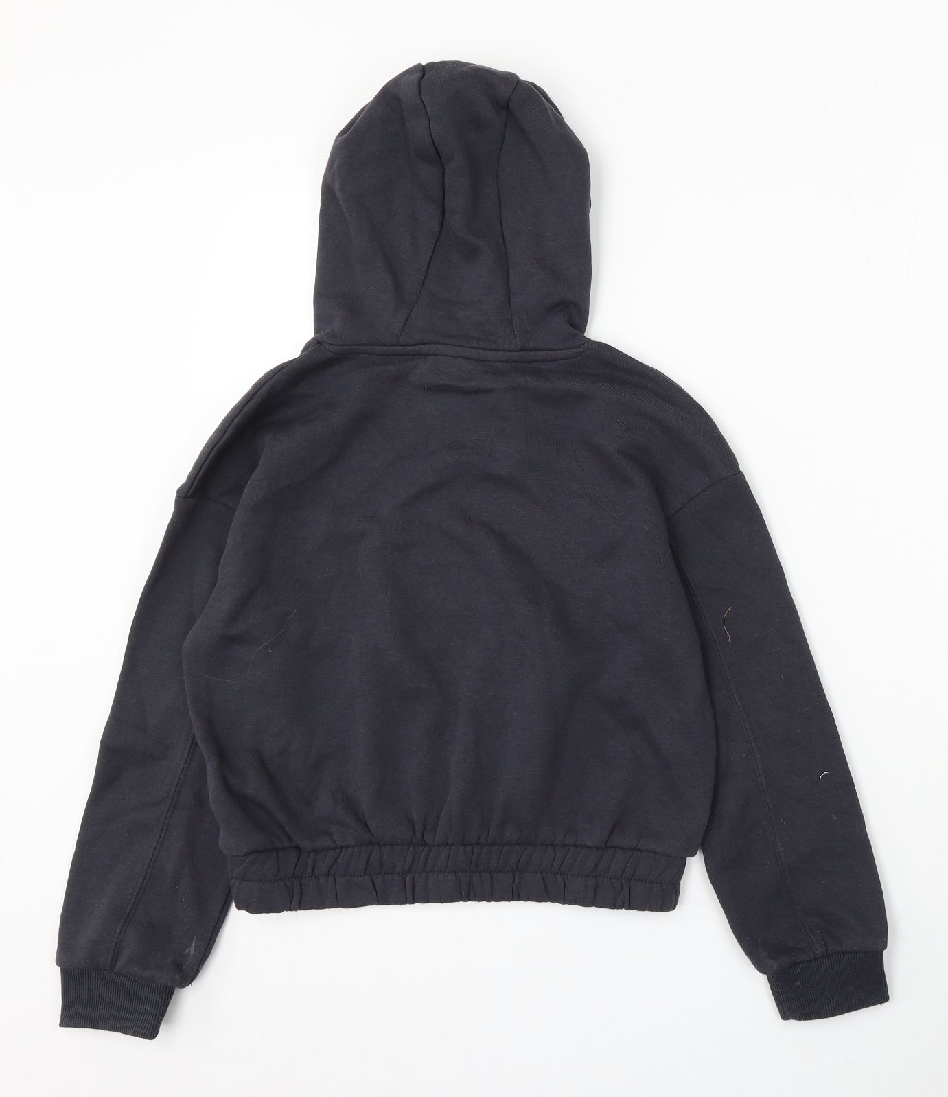 Primark Girls Blue Cotton Pullover Hoodie Size 9-10 Years - Boston