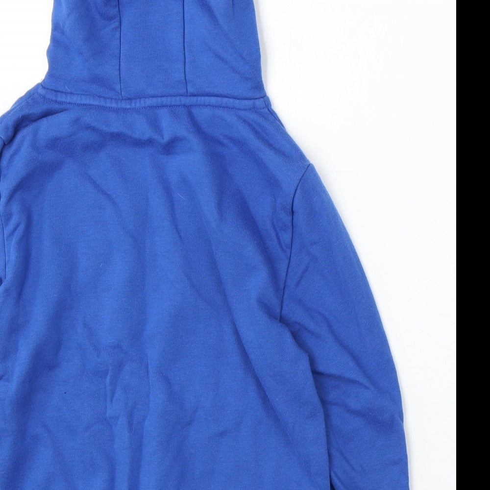 Dunnes Stores Boys Blue Cotton Pullover Hoodie Size 8-9 Years - Gaming