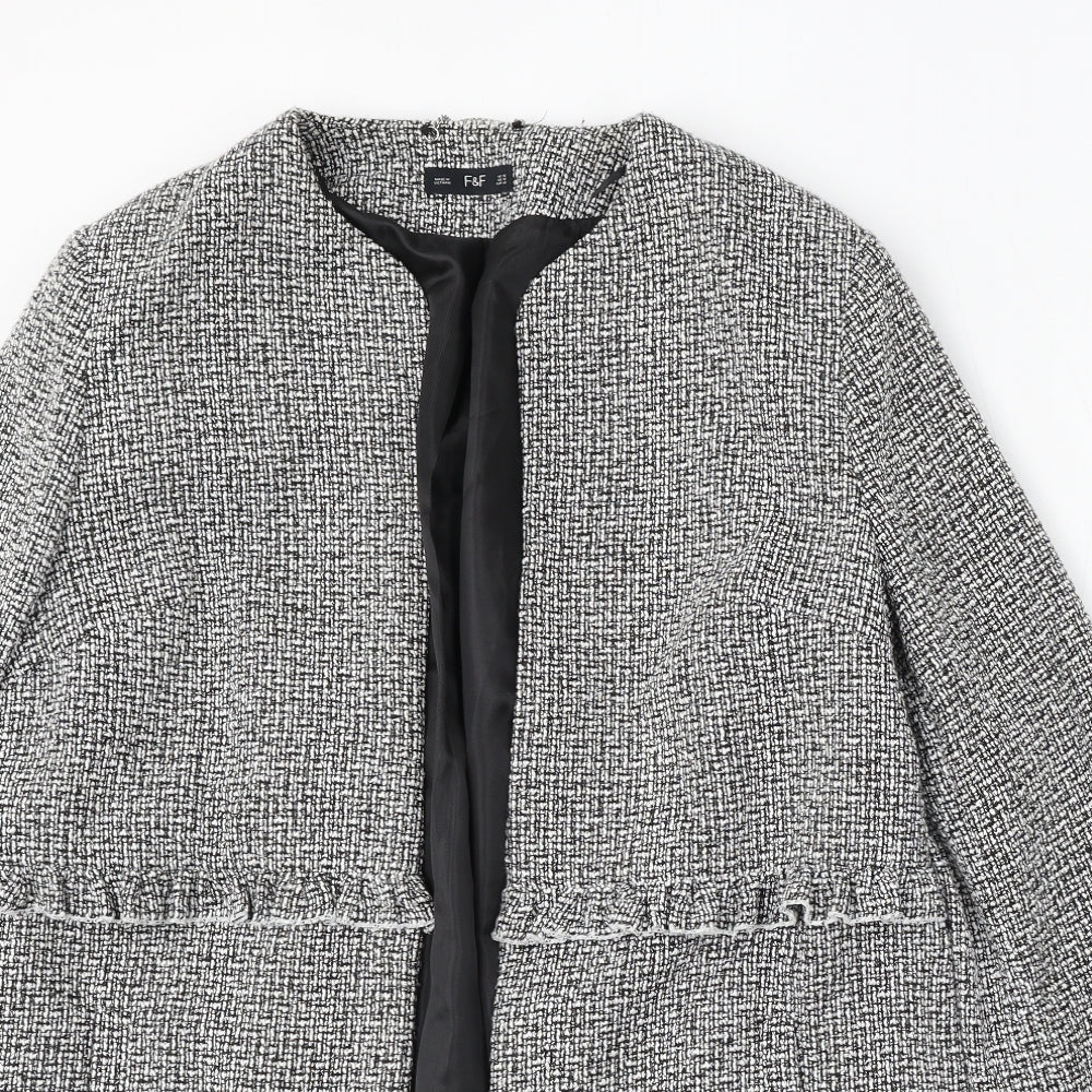 F&F Womens White Jacket Size 16