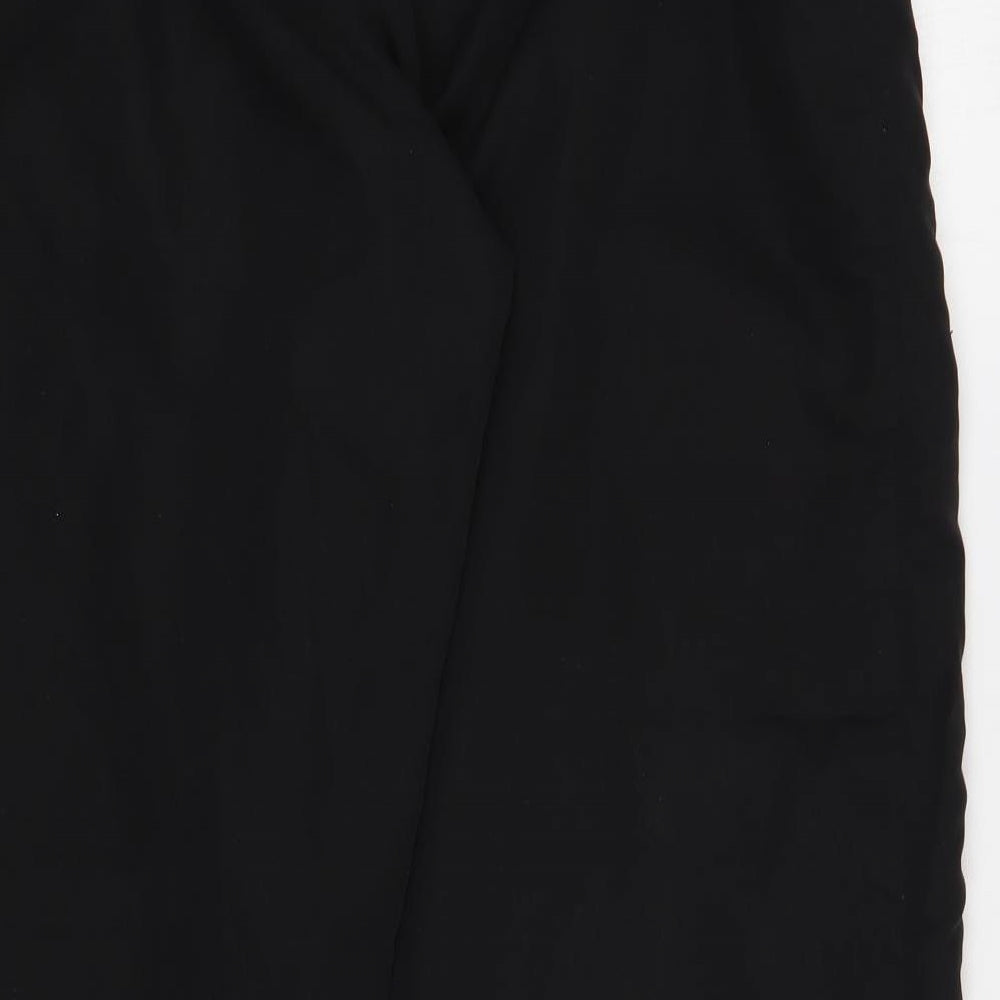 Slazenger Mens Black Polyester Jogger Trousers Size XL L32 in Regular Drawstring
