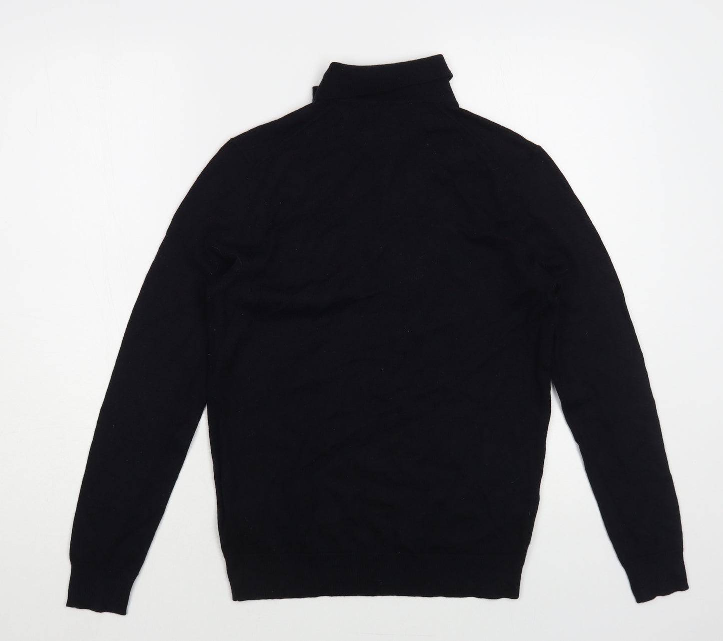 Stefano Conti Mens Blue Collared Wool Pullover Jumper Size S