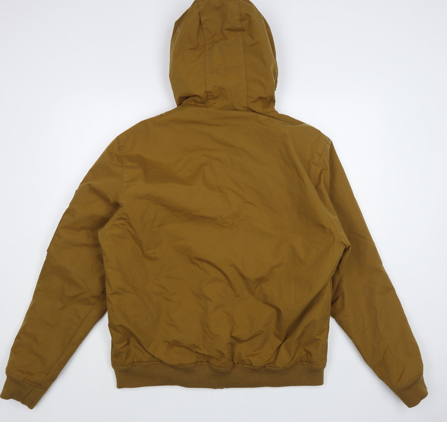 Cedarwood State Mens Brown Puffer Jacket Jacket Size L Zip
