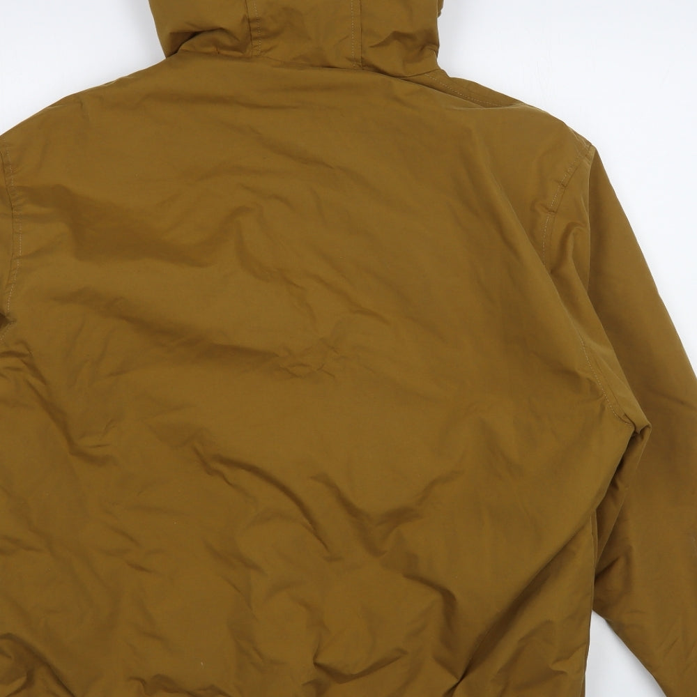 Cedarwood State Mens Brown Puffer Jacket Jacket Size L Zip