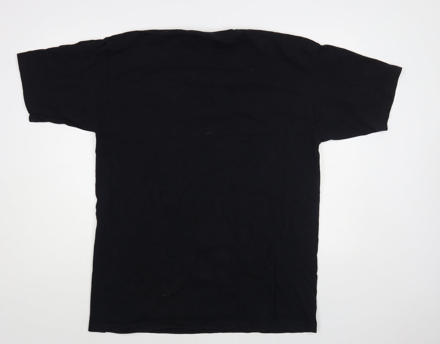 WeLoveFine Mens Black Cotton T-Shirt Size XL Crew Neck - My Little Pony