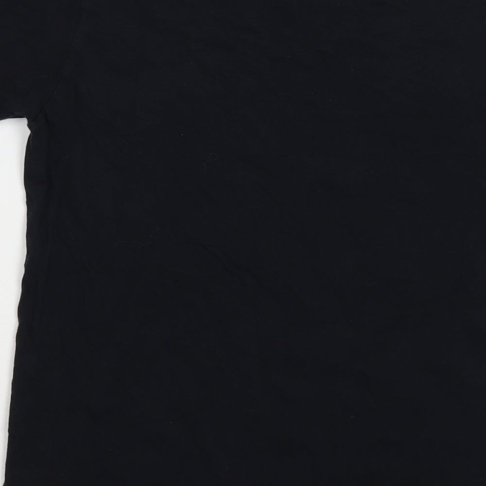 Gildan Mens Black Cotton T-Shirt Size M Crew Neck - The Heartbreak Kid
