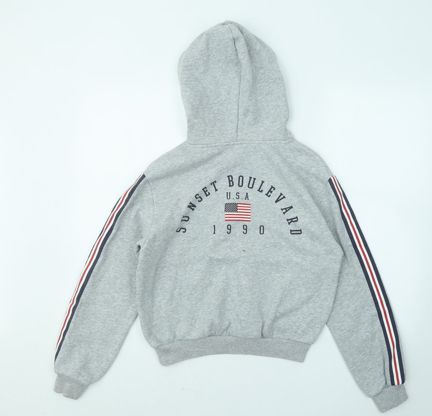 Divided by H&M Womens Grey Cotton Pullover Hoodie Size S - USA