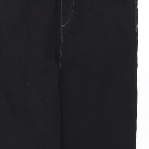 Pep&Co Womens Black Cotton Jegging Jeans Size 10 L28 in Regular