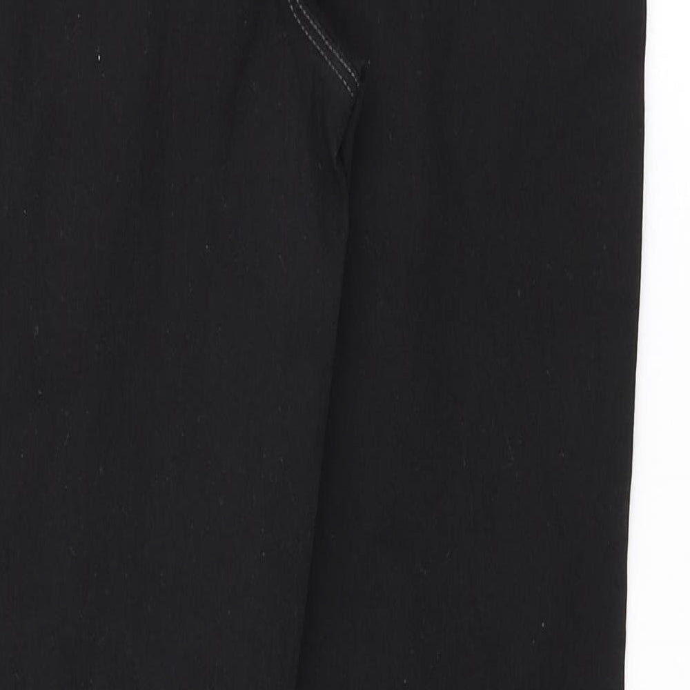 Pep&Co Womens Black Cotton Jegging Jeans Size 10 L28 in Regular
