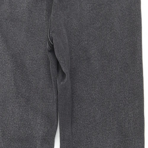 Dorothy Perkins Womens Grey Cotton Skinny Jeans Size 12 L27 in Regular Zip