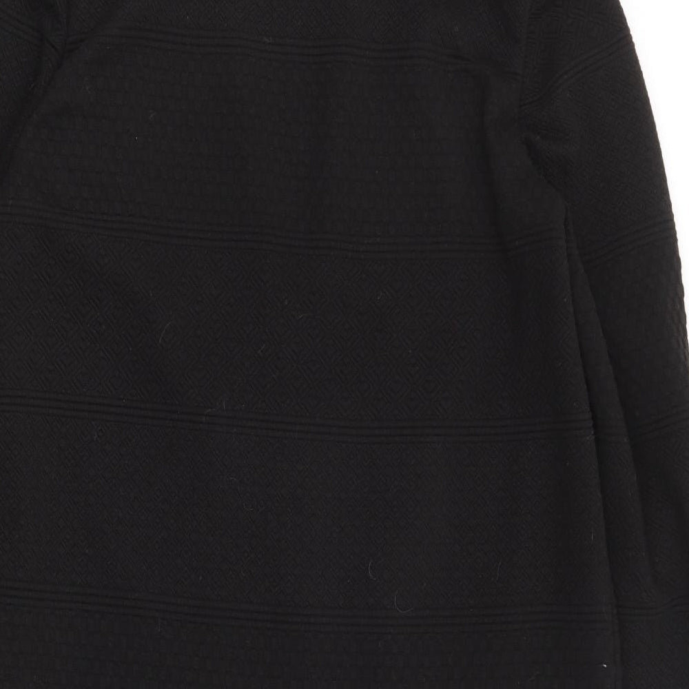 George Womens Black Jacket Coatigan Size 10