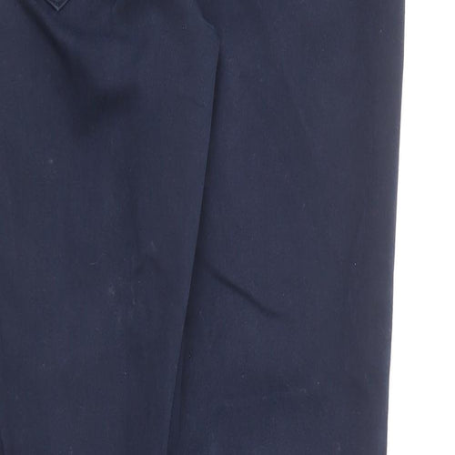 NEXT Womens Blue Cotton Skinny Jeans Size 10 L28 in Regular Button
