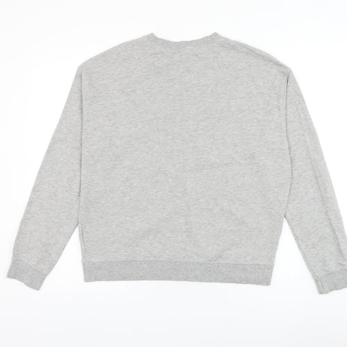 Divided by H&M Womens Grey Cotton Pullover Sweatshirt Size M Pullover - NASA