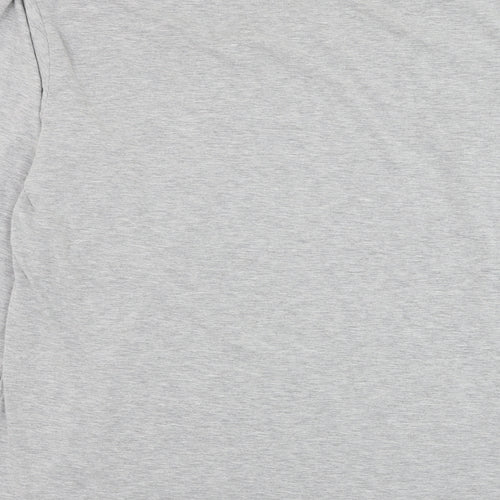 Hydra Mens Grey Polyester Pullover Sweatshirt Size L