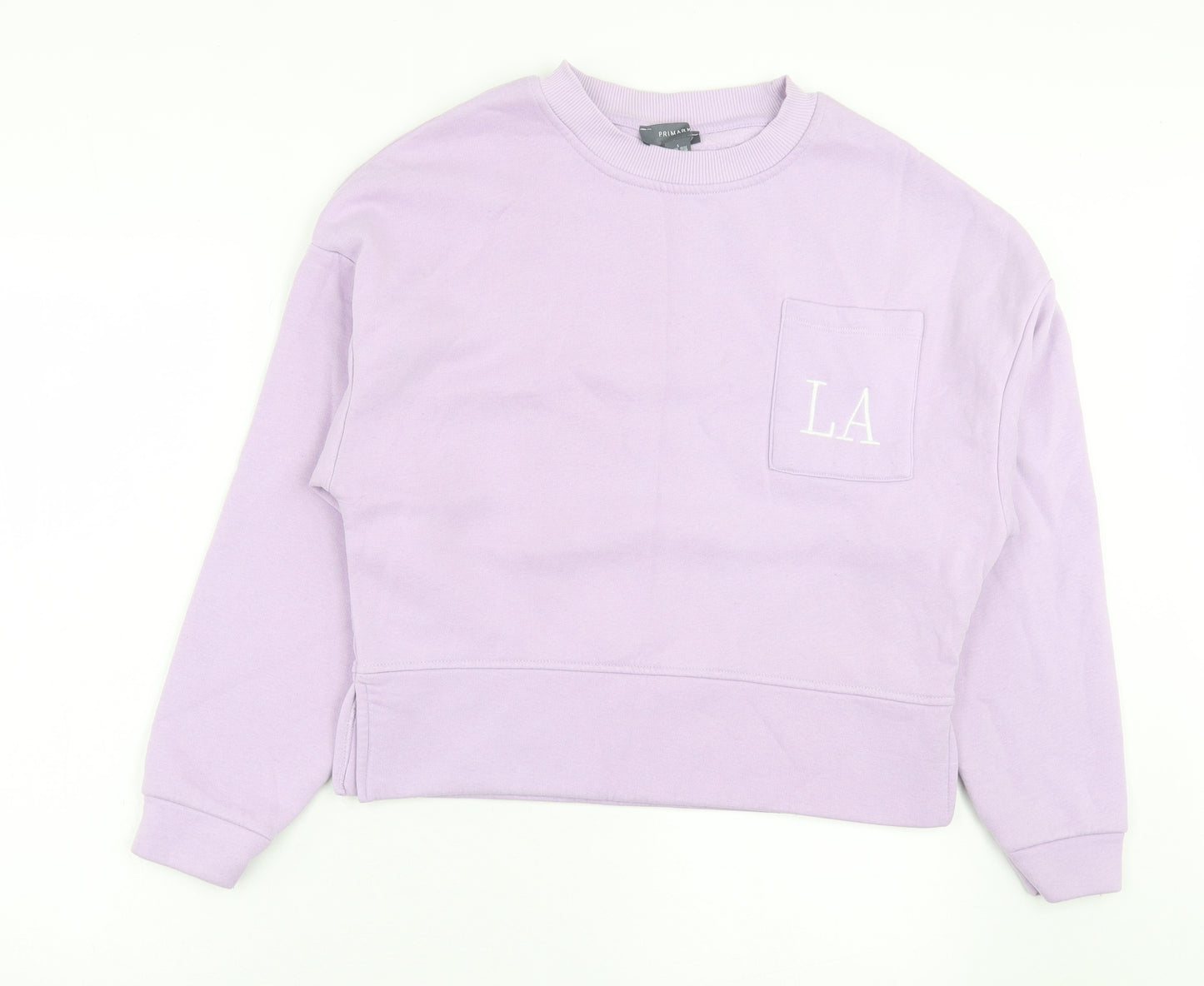 Primark Womens Purple Cotton Pullover Sweatshirt Size S Pullover - LA
