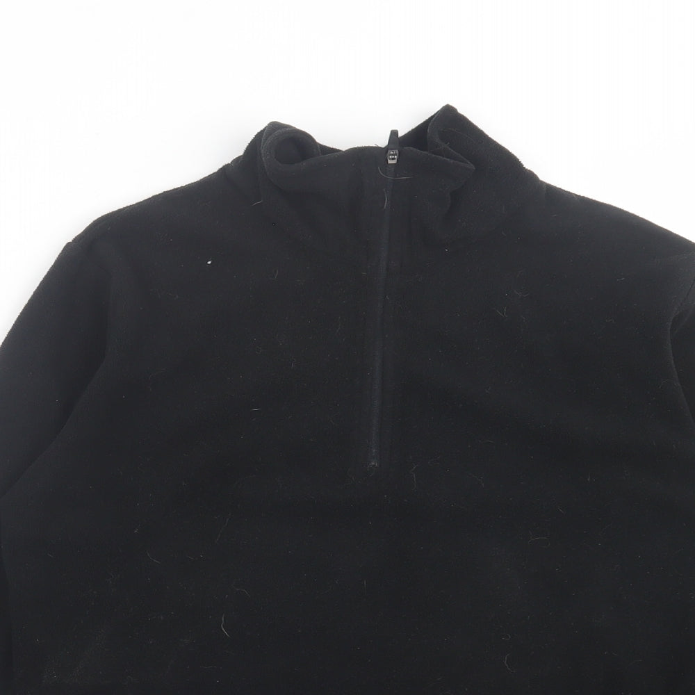 Trespass Womens Black Jacket Size M Zip - Fleece