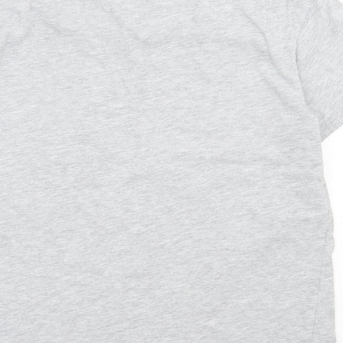 Primark Womens Grey Cotton Basic T-Shirt Size S Crew Neck - Your Direction.... Is more important than your speed.