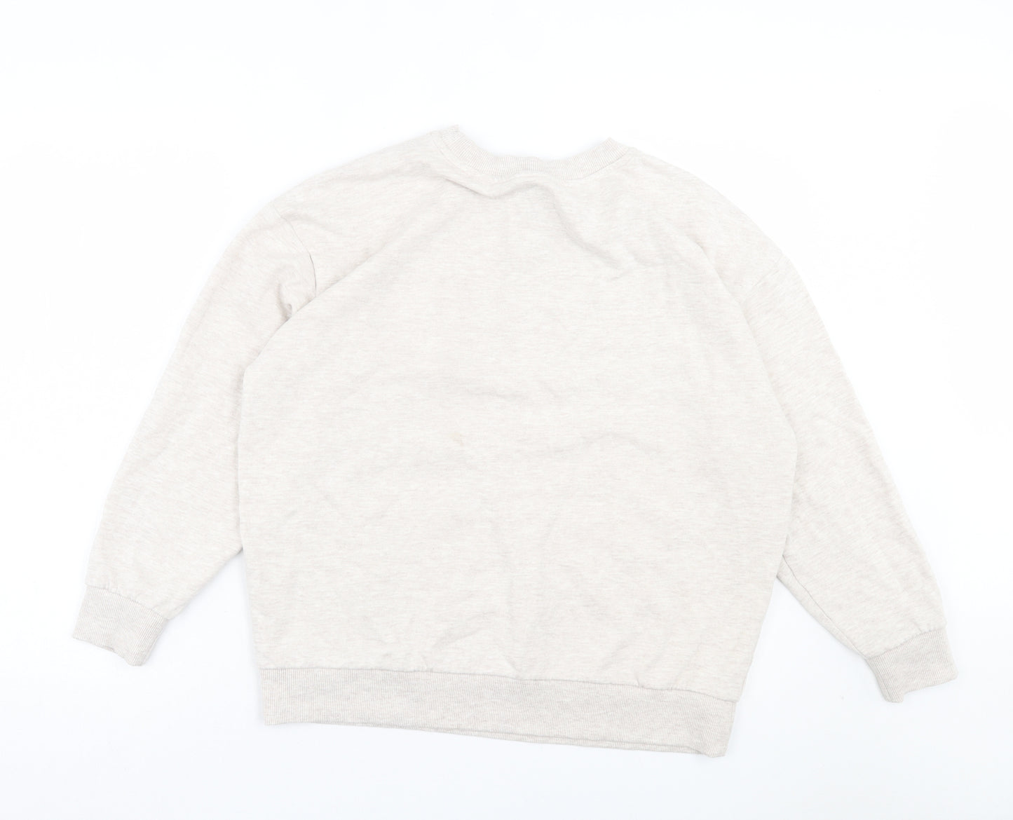 George Womens Grey Cotton Pullover Sweatshirt Size L Pullover - Mickey Mouse