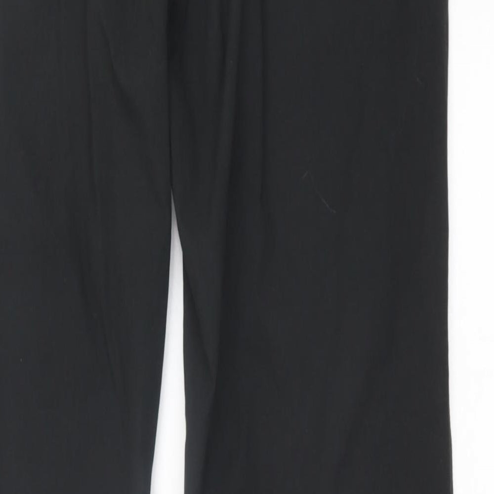 Craghoppers Womens Black Polyamide Windbreaker Trousers Size 16 L31 in Regular Button